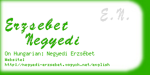 erzsebet negyedi business card